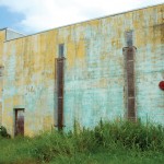 Photo of the side of an old building